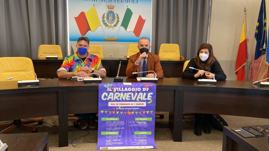Conferenza stampa di presentazione degli eventi di Carnevale