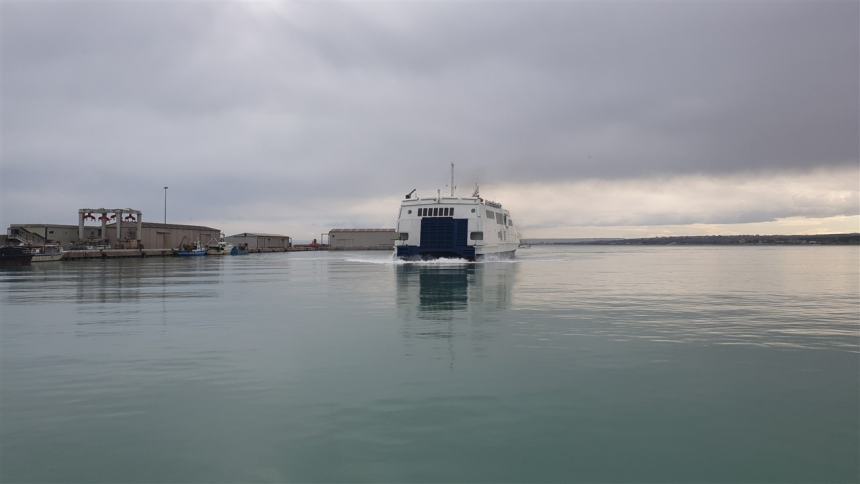 Collegherà Termoli alle Isole Tremiti: arrivata in porto la Santa Lucia