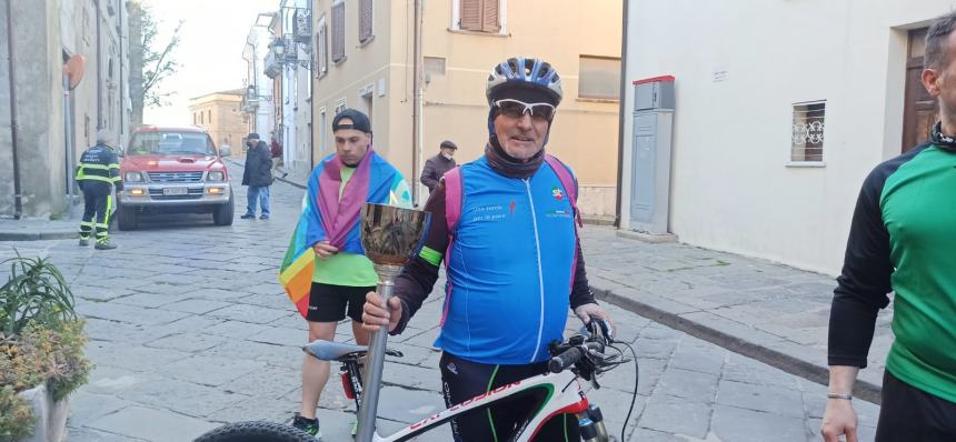 La torcia della pace è arrivata a Guglionesi