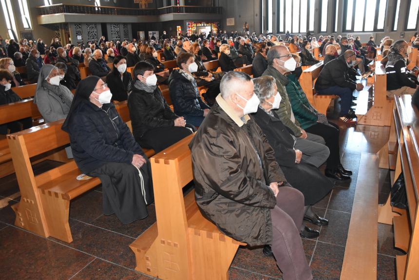 I funerali di padre Luigi Russo