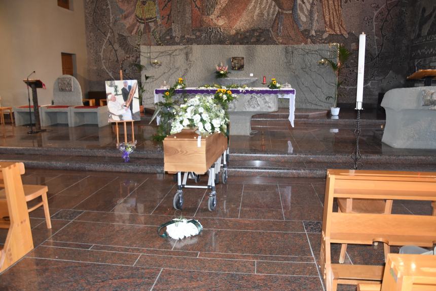 I funerali di padre Luigi Russo