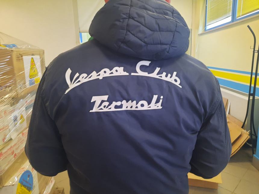 Raccolta solidale Pro Ucraina col Vespa club Termoli