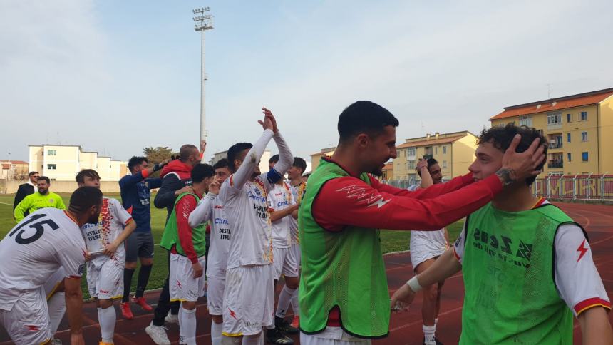 Termoli calcio in tripudio