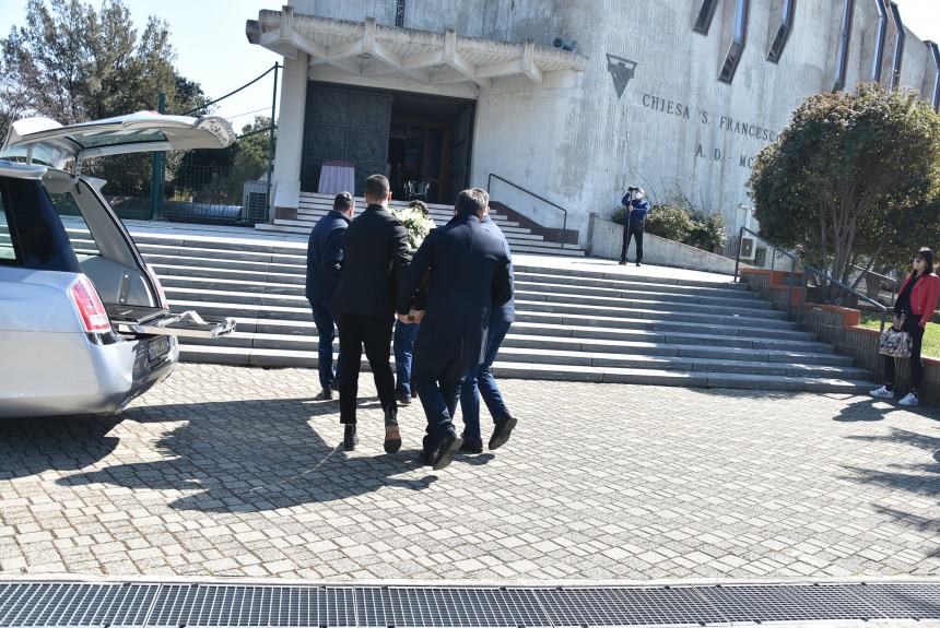 I funerali di padre Luigi Russo