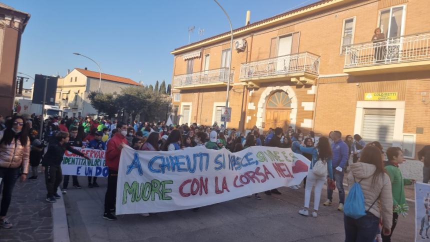 “A Chieuti si nasce, si vive e si muore con la corsa nel cuore”