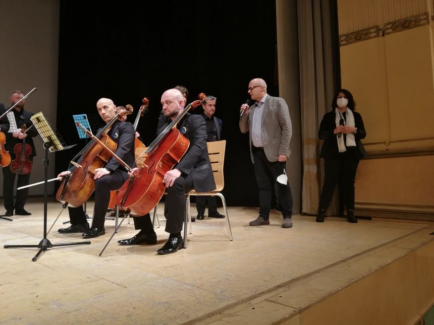 Concerto Solisti di Kiev, Toma: musica veicolo di pace