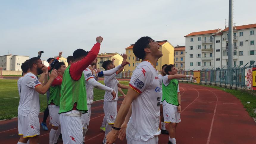 Termoli calcio in tripudio