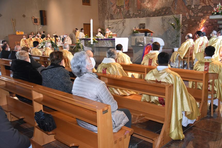 I funerali di padre Luigi Russo