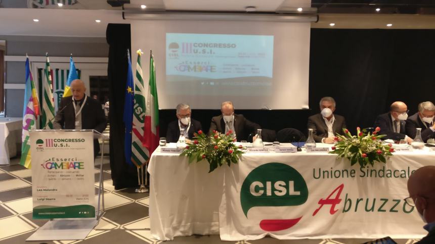 Congresso regionale della Cisl Abruzzo e Molise a Vasto
