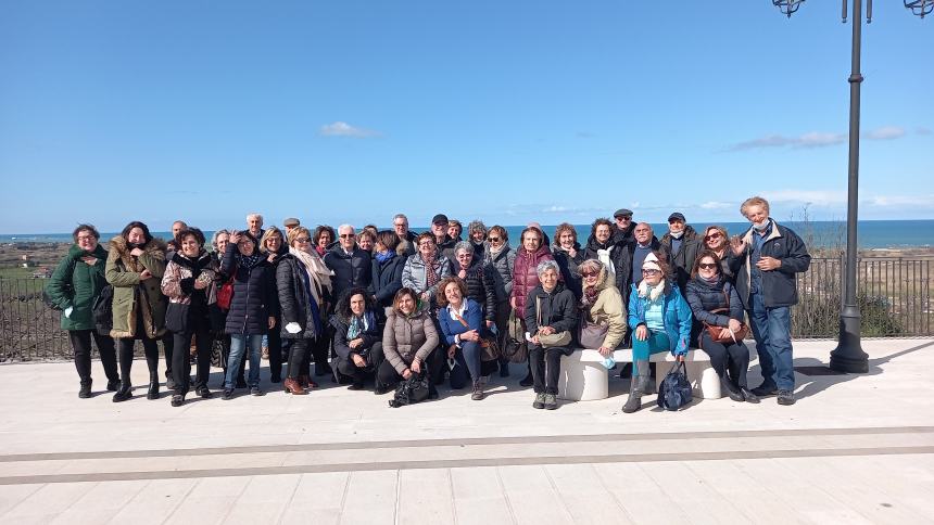 Soci dell'Archeoclub della Marsica in visita a Termoli e dintorni.