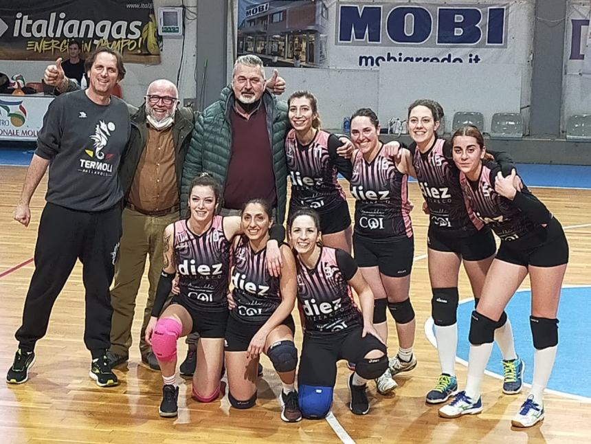 Gare indoor di volley e calcio a 5 nel sabato sportivo termolese