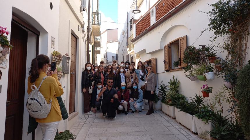 Studenti provenienti da quattro nazioni europee in visita a Termoli