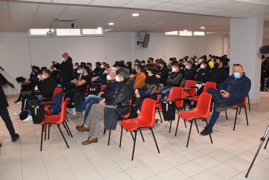 L'incontro di oggi all'istituto Majorana