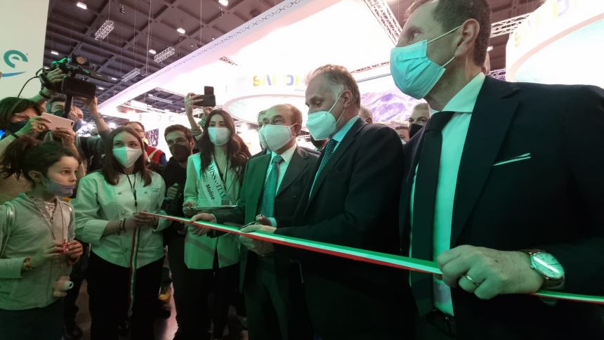 Il Ministro Garavaglia inaugura lo stand del Molise alla Bit MIlano 2022