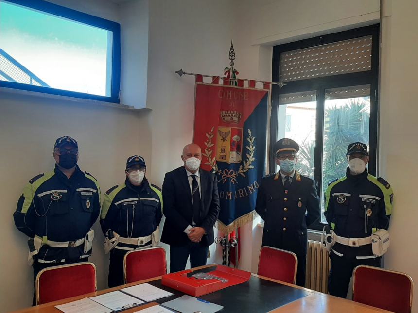 Polizia locale, a Campomarino attribuiti gradi superiori 