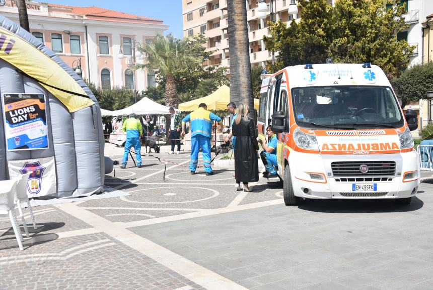 Prevenzione in piazza Monumento