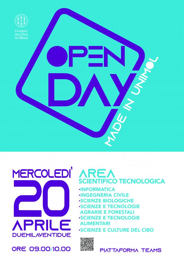 Open Day UniMol 20 aprile