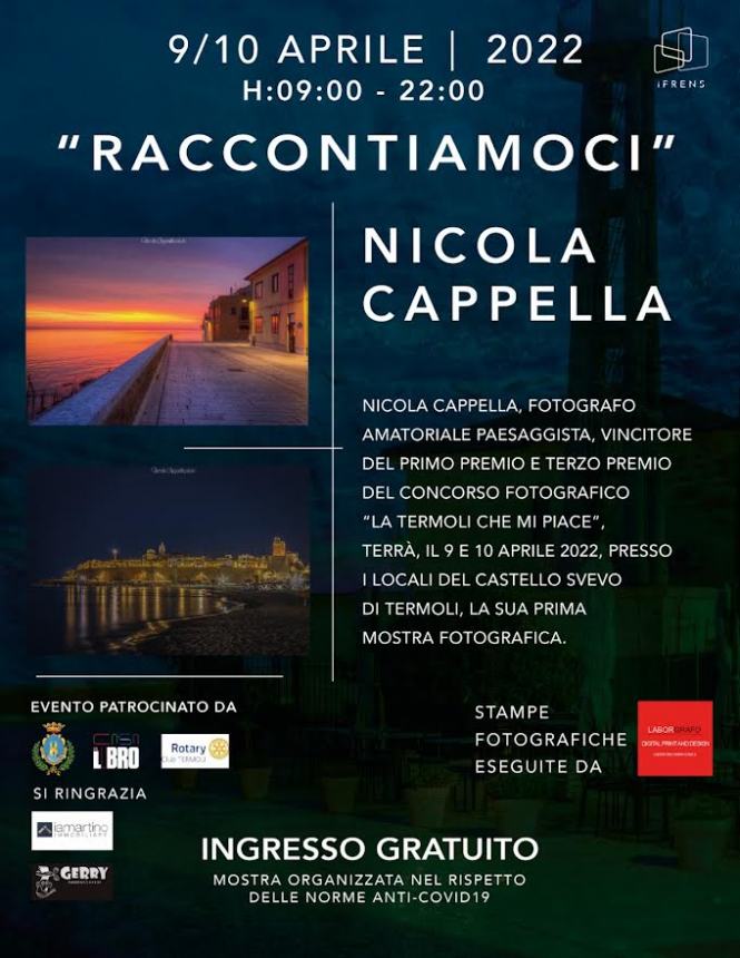 Locandina mostra Nicola Cappella