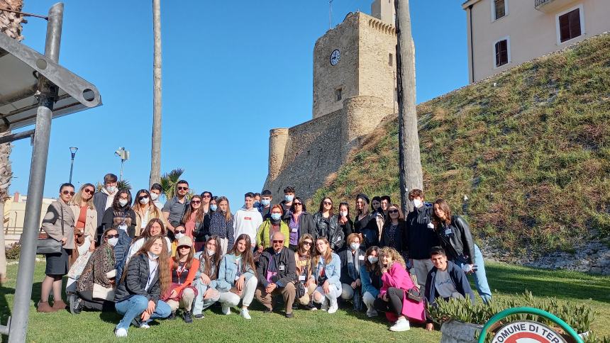 Studenti provenienti da quattro nazioni europee in visita a Termoli