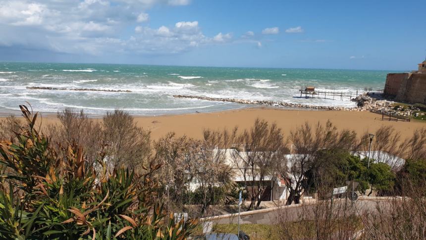 Maltempo sulla costa adriatica