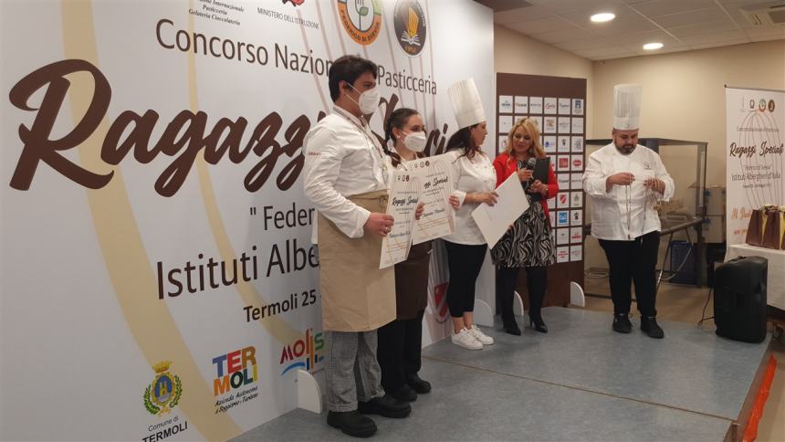 Concorso nazionale di pasticceria per ragazzi speciali: la premiazione