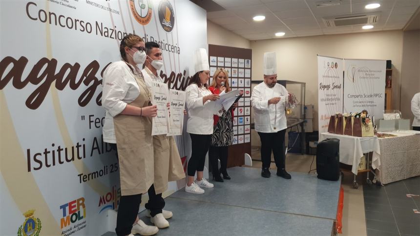 Concorso nazionale di pasticceria per ragazzi speciali: la premiazione