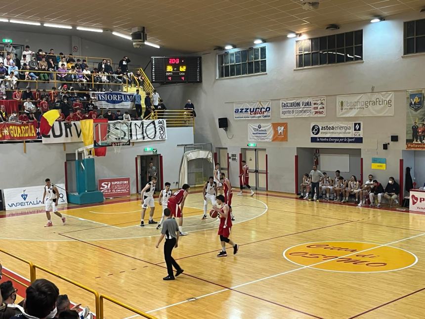 I sogni di gloria della Vasto Basket si spengono a Osimo, i marchigiani si impongono 83-54