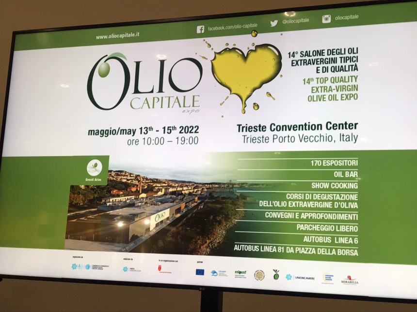 Olio Capitale 2022: a Trieste Nicola Malorni promuove le eccellenze molisane