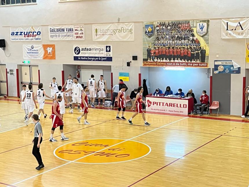 I sogni di gloria della Vasto Basket si spengono a Osimo, i marchigiani si impongono 83-54