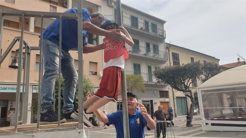 Pompieropoli, studenti termolesi a lezione dai Vigili del fuoco