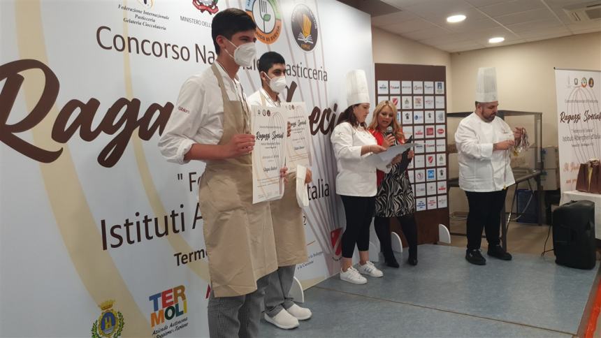 Concorso nazionale di pasticceria per ragazzi speciali: la premiazione