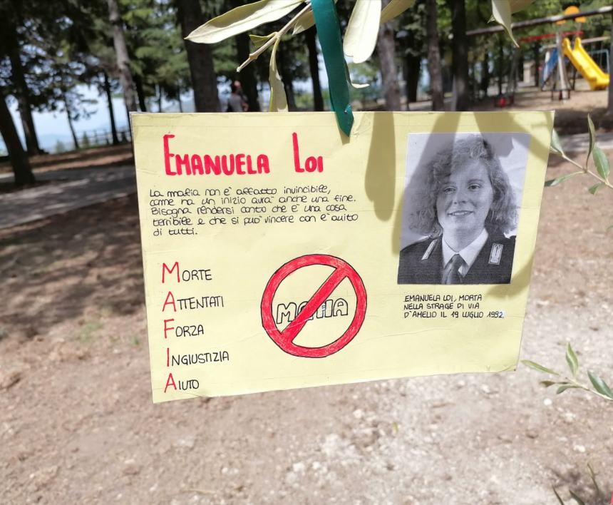 A Palmoli gli alunni ricordato Emanuela Loi, agente morto nella strage di via D'Amelio