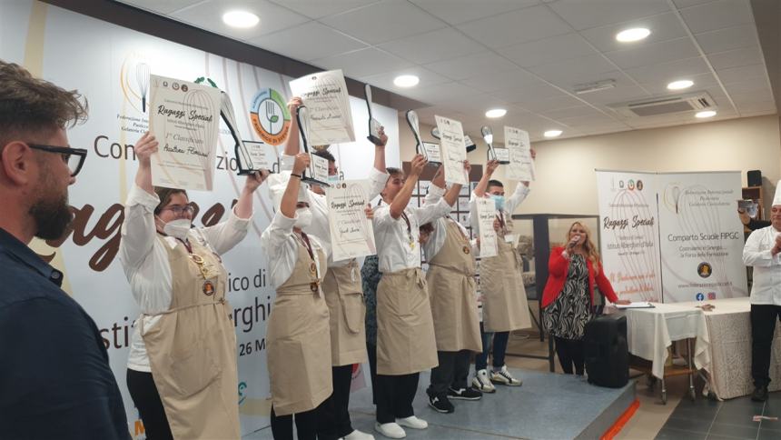 Concorso nazionale di pasticceria per ragazzi speciali: la premiazione