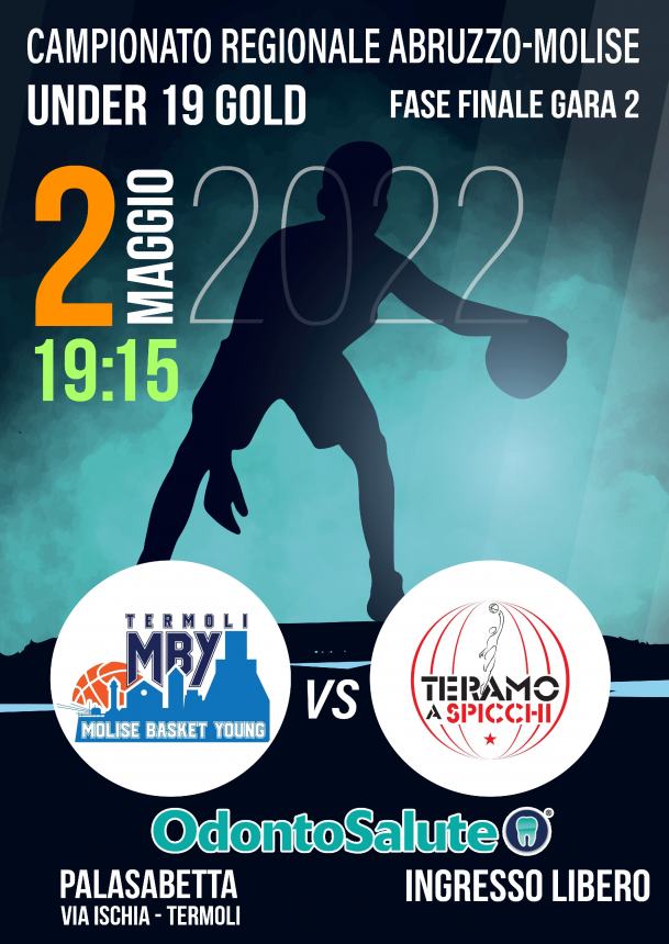 Basket, Termoli sfida Teramo nel campionato under 19 gold