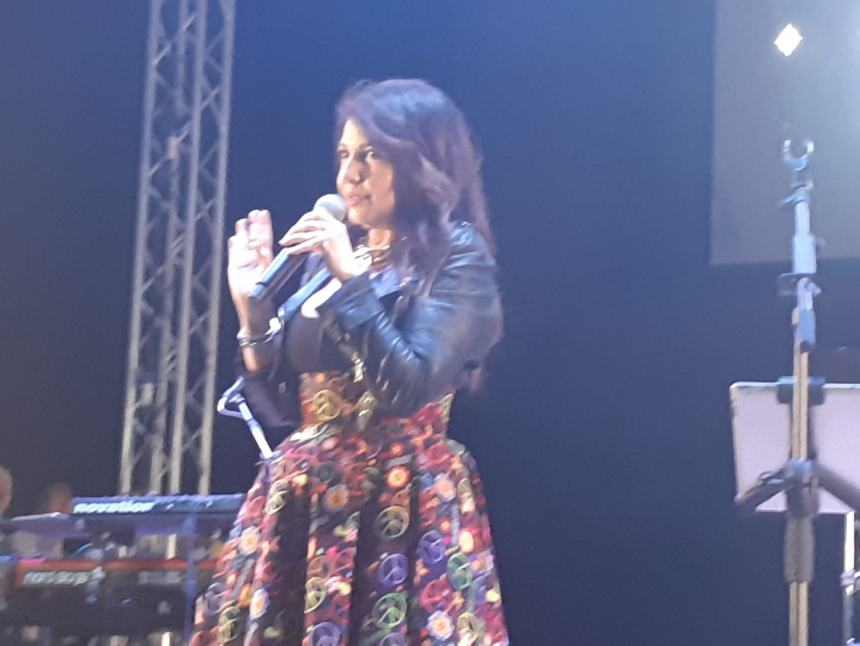 Cristina D'Avena in concerto a Montenero di Bisaccia