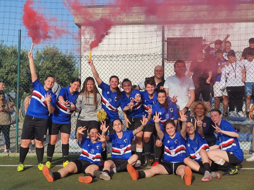 Calcio femminile, l’Adriatica Campomarino conquista il titolo regionale