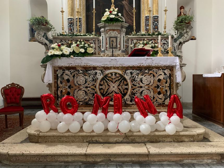 I funerali di Romina De Cesare