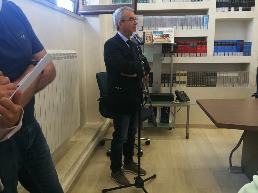 Consiglio regionale, inaugurata biblioteca