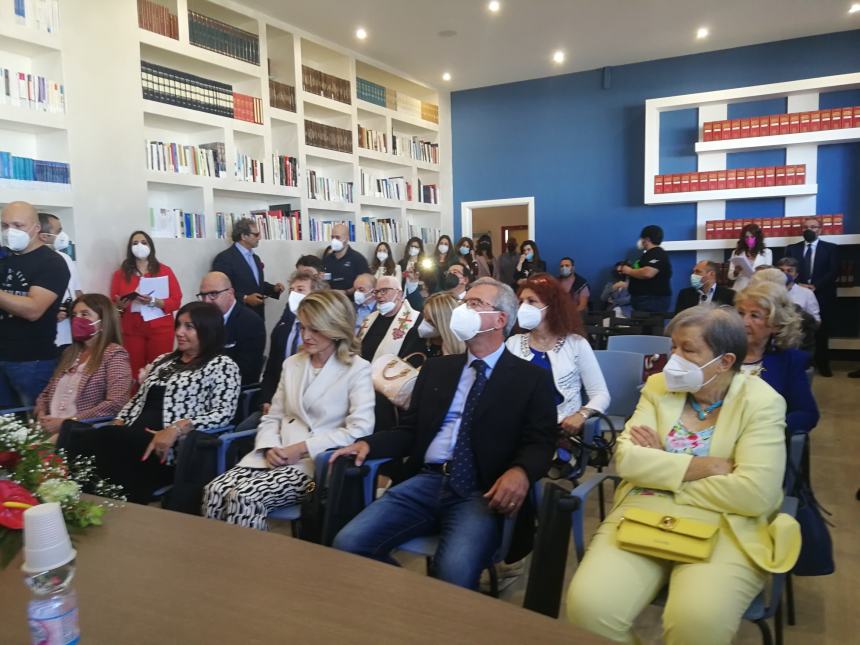 Consiglio regionale, inaugurata biblioteca