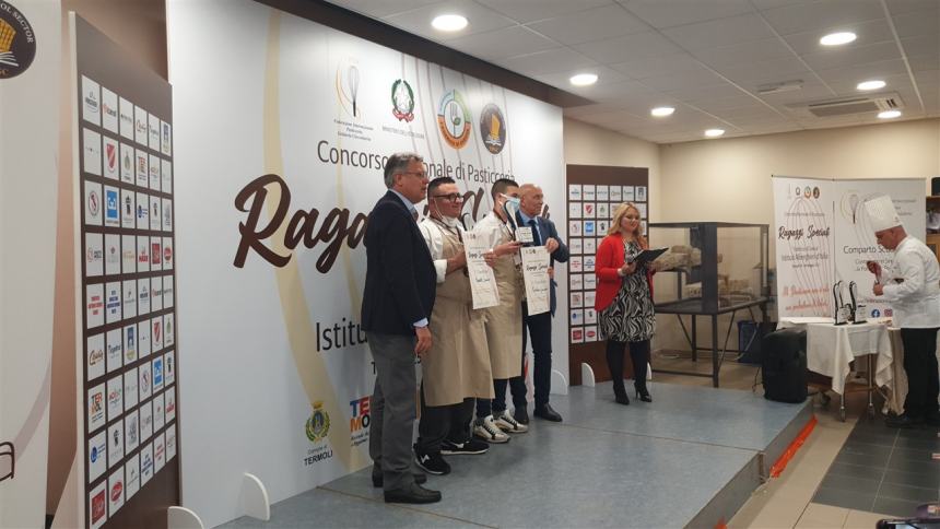 Concorso nazionale di pasticceria per ragazzi speciali: la premiazione