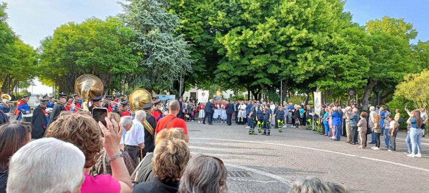 Guglionesi in festa: accolte le reliquie di Sant'Antonio da Padova