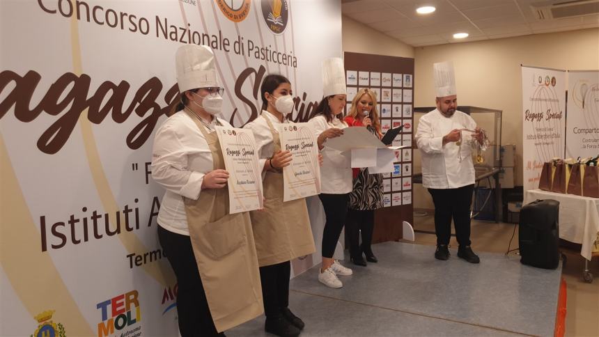 Concorso nazionale di pasticceria per ragazzi speciali: la premiazione