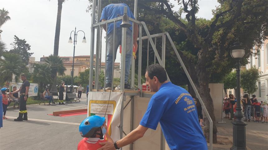 Pompieropoli, studenti termolesi a lezione dai Vigili del fuoco