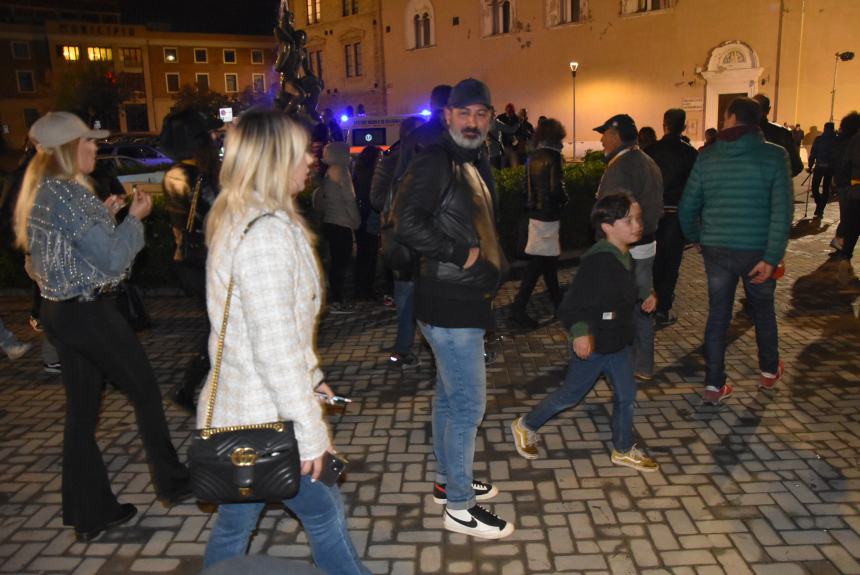 La festa del Termoli calcio in piazza Sant'Antonio