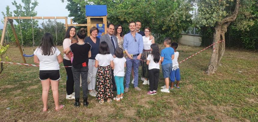  Il Lions Club Vasto New Century inaugura una giostra per bambini al Genova Rulli