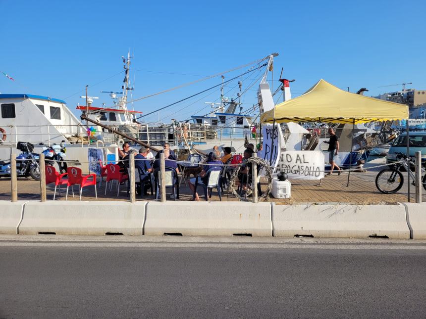 Il sit-in di domenica pomeriggio