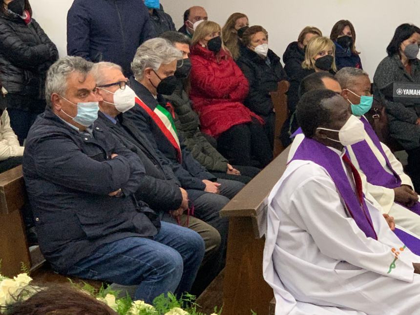 I funerali di Romina De Cesare