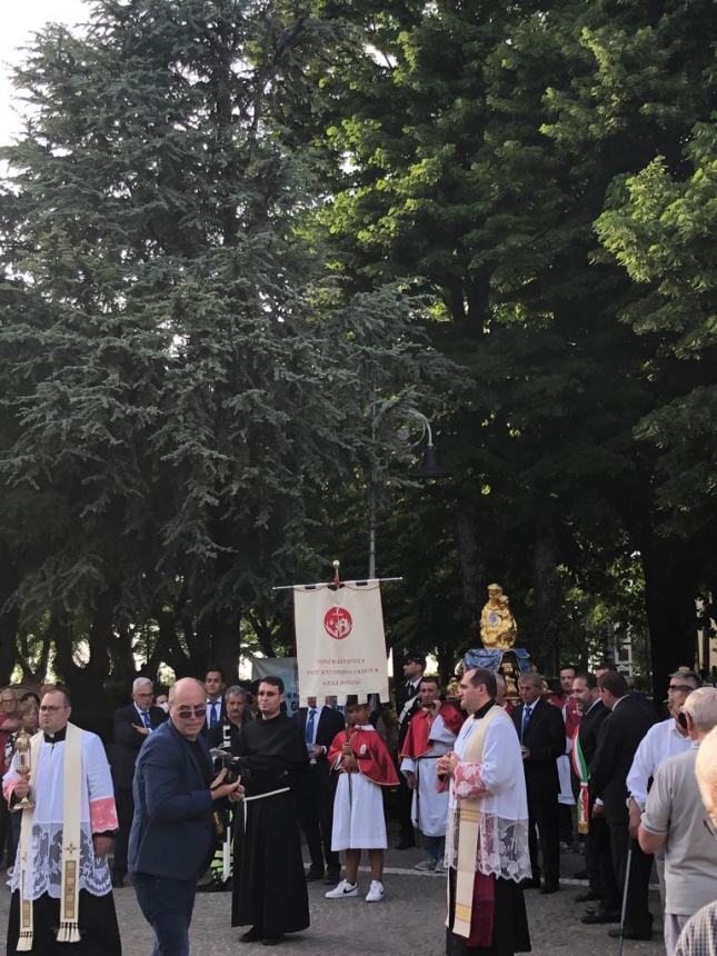 Guglionesi in festa: accolte le reliquie di Sant'Antonio da Padova