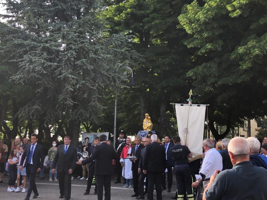 Guglionesi in festa: accolte le reliquie di Sant'Antonio da Padova