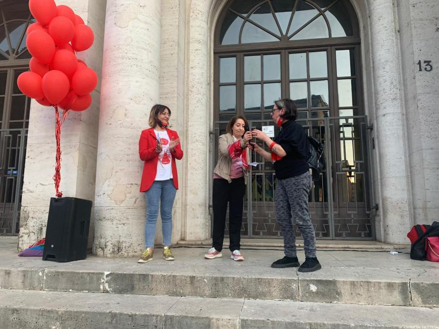 A Frosinone sit-in contro il femminicidio per ricordare Romina De Cesare